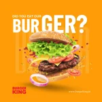 burger kig ad by best digital marketing specialist in calicut, kerala